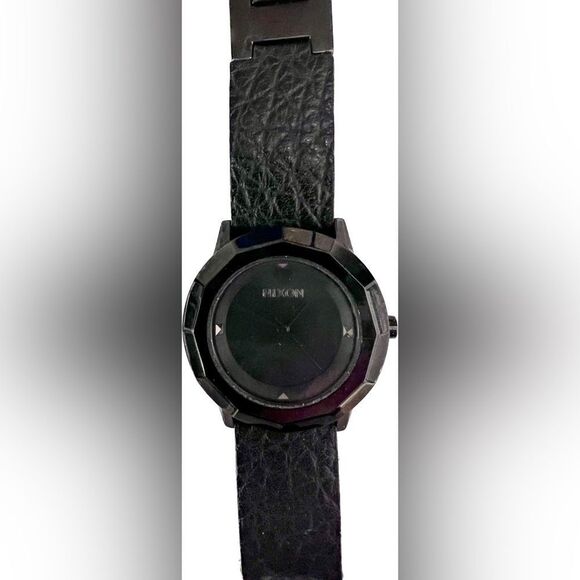 XS Jet Black Nixon Women's Daringly Edgy Bobbi Watch - Picture 2 of 8